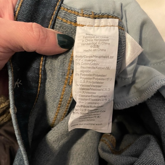 Madewell Jeans 10" Roadtripper Denim Ridgefield Wash 23 front zip - Picture 5 of 5